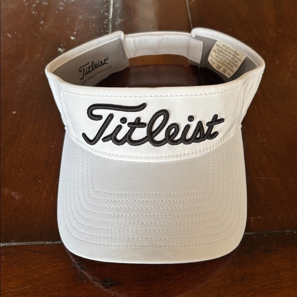 Titleist White Golf Visor